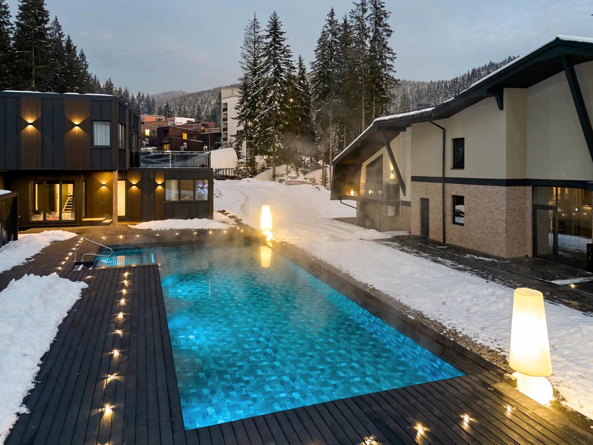Twins Hotel & Spa Bukovel Luaran gambar