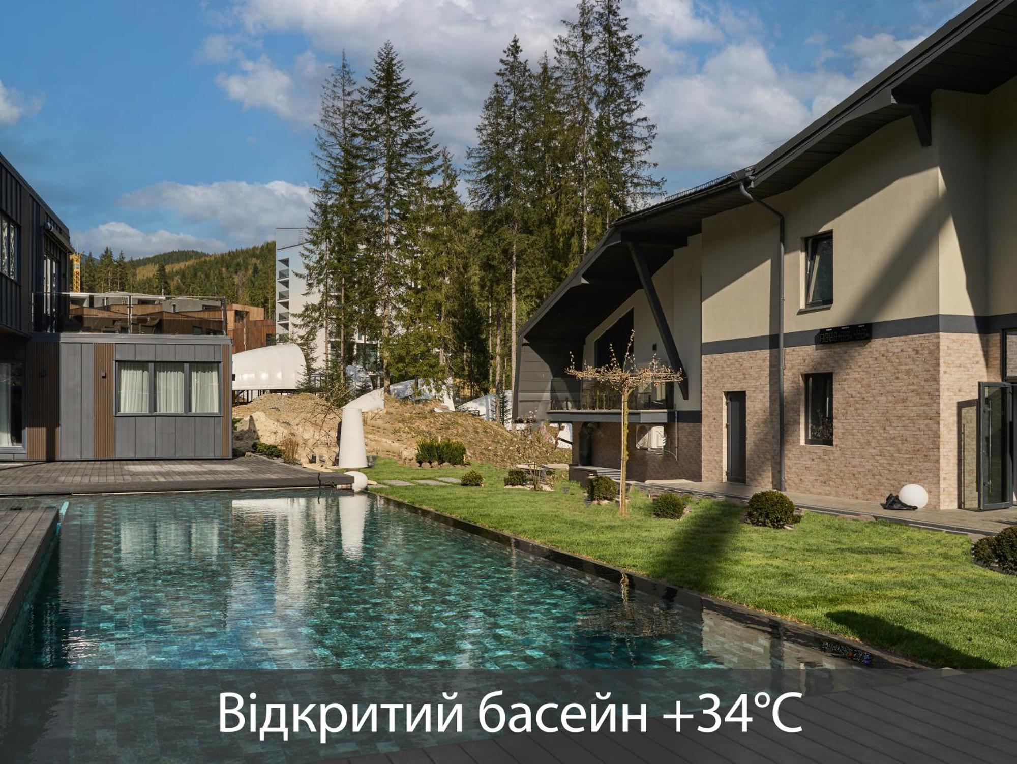 Twins Hotel & Spa Bukovel Luaran gambar