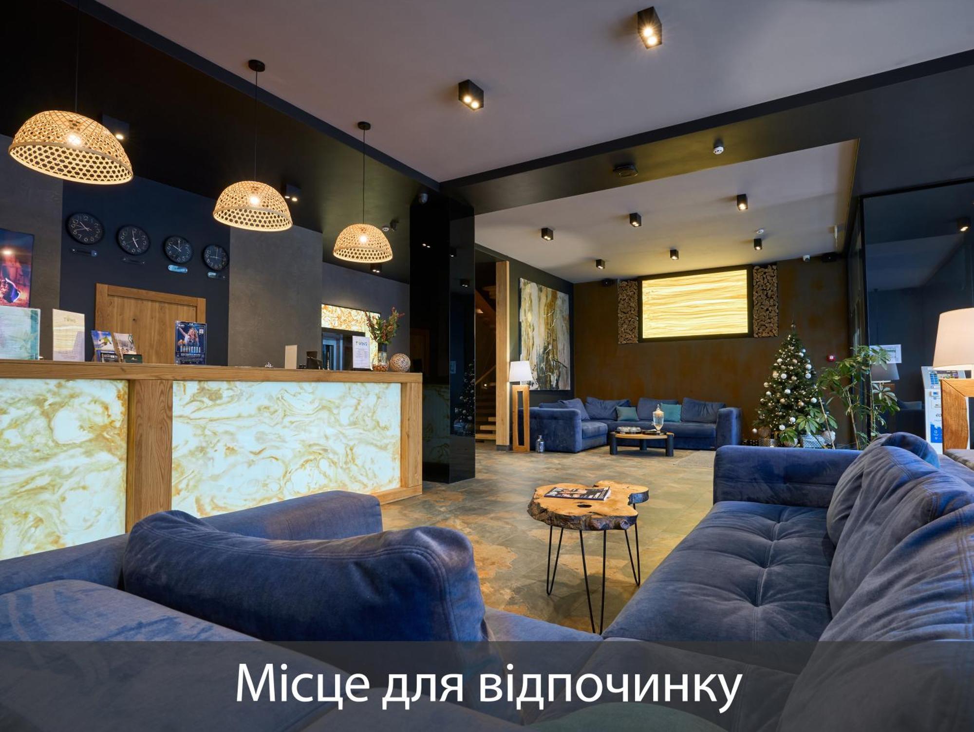 Twins Hotel & Spa Bukovel Luaran gambar