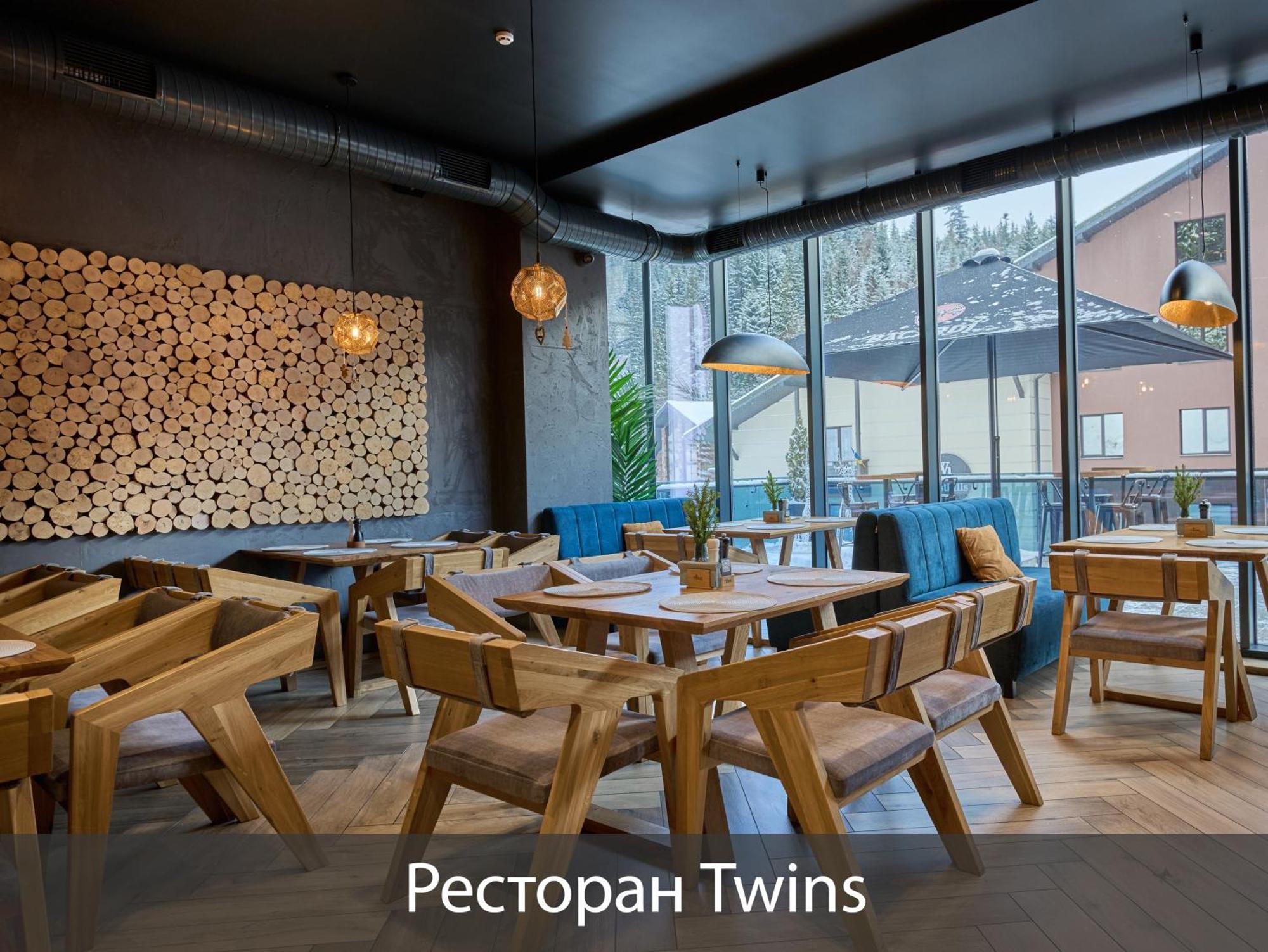 Twins Hotel & Spa Bukovel Luaran gambar